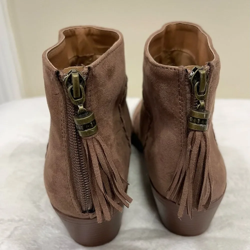 𝅺NWOT Qupid Back Zipper Boots - Picture 3 of 7